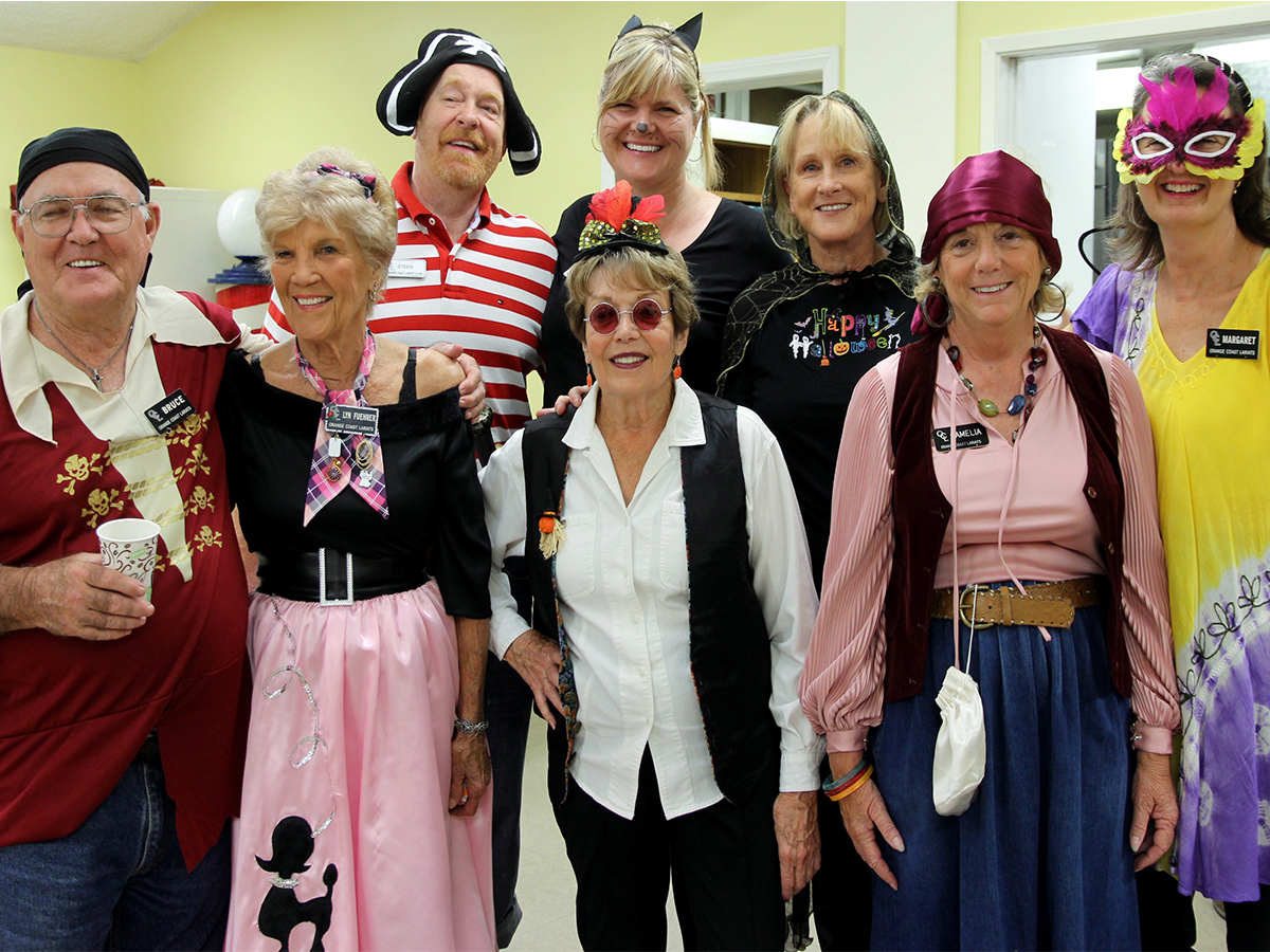 Orange Coast Lariats dancers and members