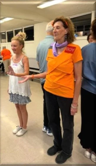 Dancers at the October 15, 2026 beginner lesson