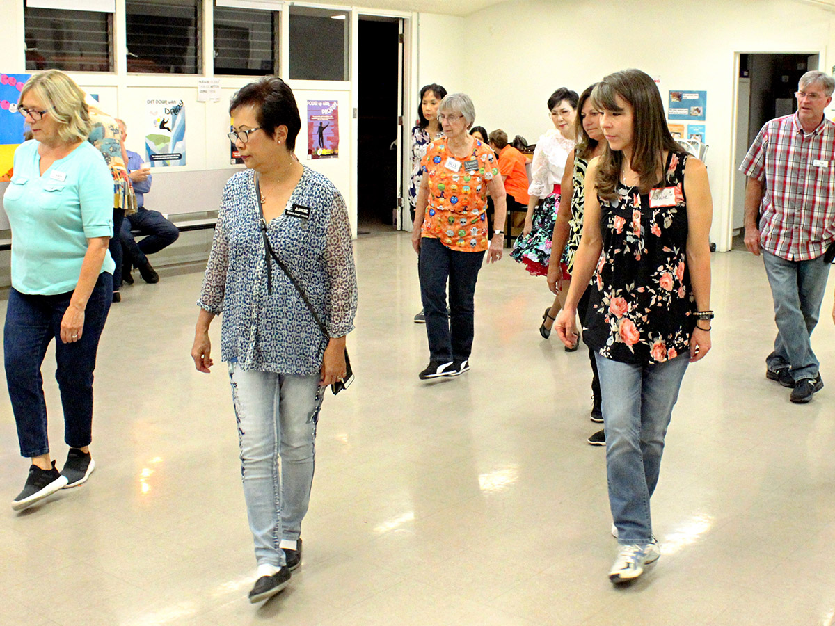 Orange Coast Lariats dancers and members