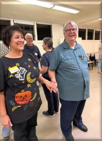 Dancers at the October 15, 2026 beginner lesson