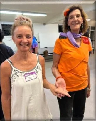 Dancers at the October 15, 2026 beginner lesson